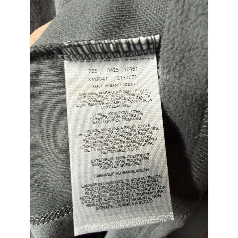 Columbia Life Point 1/4 Zip Fleece Men’s Dark GR & Gray Two Toned Size Small NEW - Picture 8 of 8